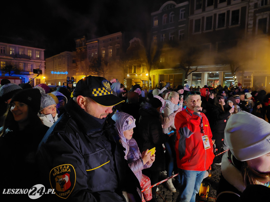 Światełko do nieba w Lesznie. WOŚP 2024