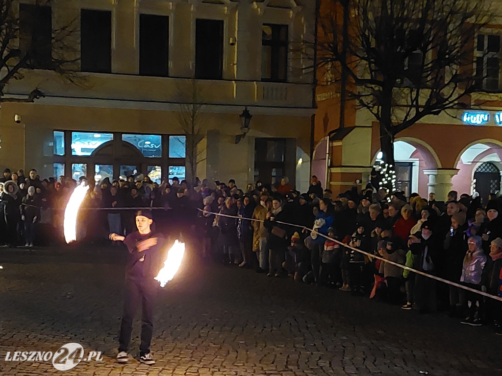 Światełko do nieba w Lesznie. WOŚP 2024