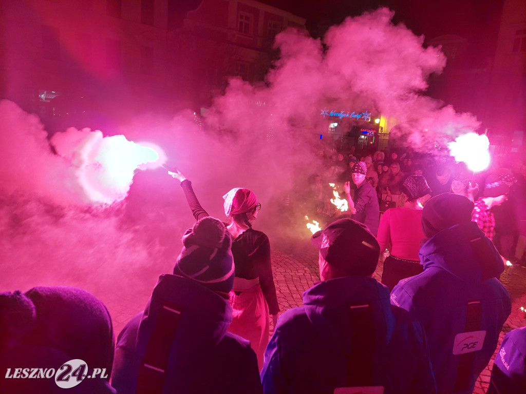 Światełko do nieba w Lesznie. WOŚP 2024