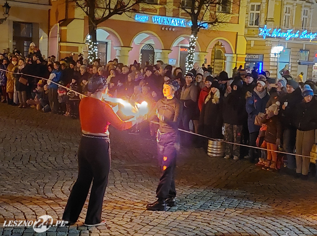 Światełko do nieba w Lesznie. WOŚP 2024