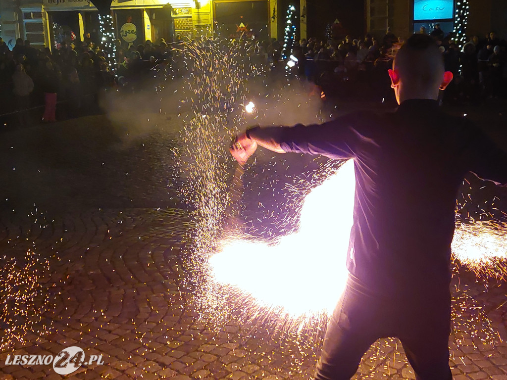 Światełko do nieba w Lesznie. WOŚP 2024