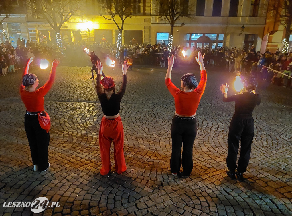 Światełko do nieba w Lesznie. WOŚP 2024