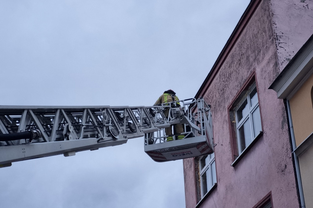 Strażacy działali przy Leszczyńskich