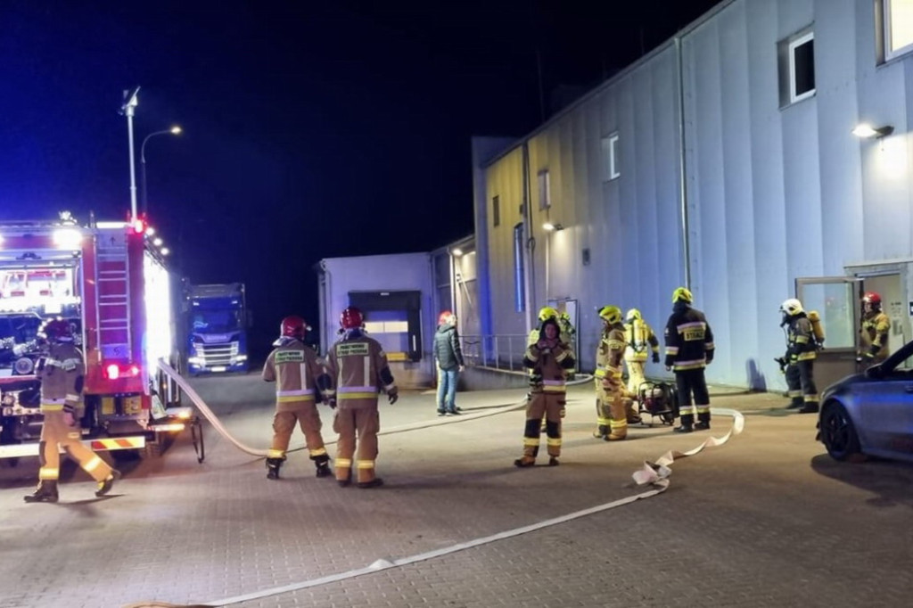 Ogromne straty po pożarze w wylęgarni drobiu