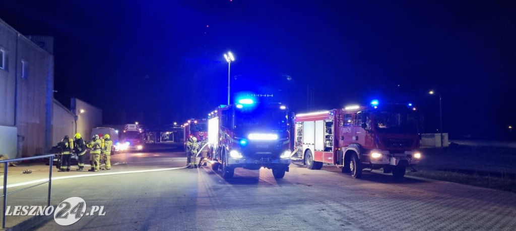Ogromne straty po pożarze w wylęgarni drobiu