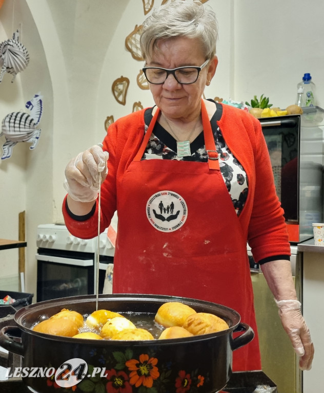 Od rana było smażenie pączków