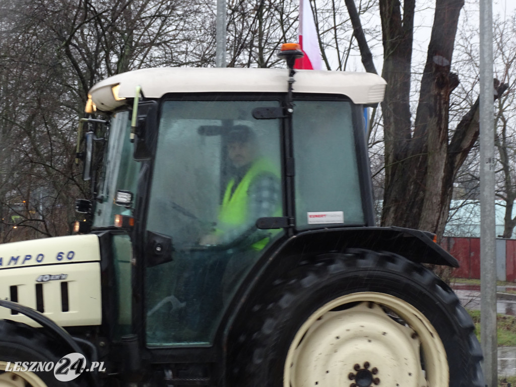 Protest rolników, 9 lutego 2024, Leszno