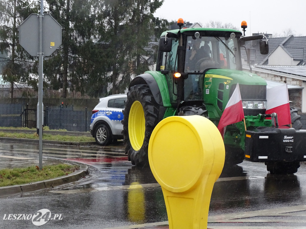 Protest rolników, 9 lutego 2024, Leszno