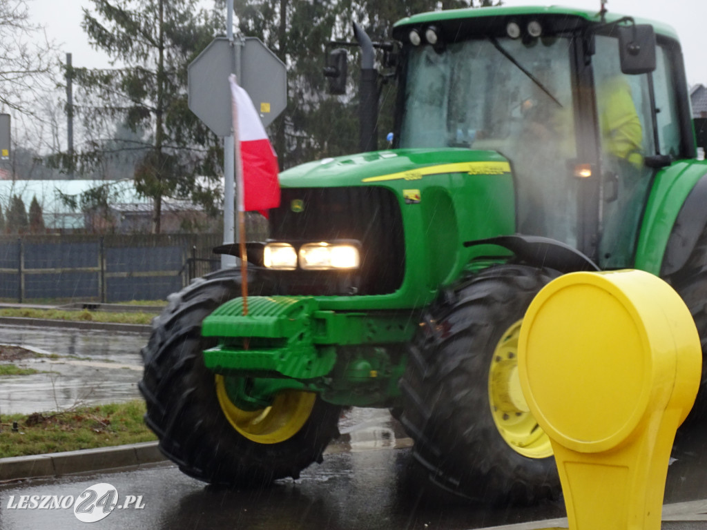 Protest rolników, 9 lutego 2024, Leszno