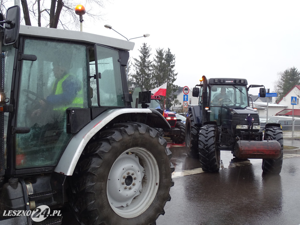 Protest rolników, 9 lutego 2024, Leszno