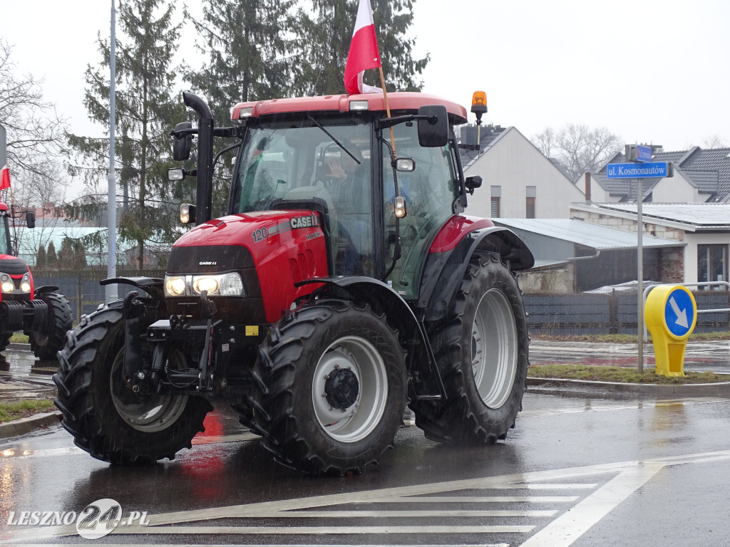 Protest rolników, 9 lutego 2024, Leszno