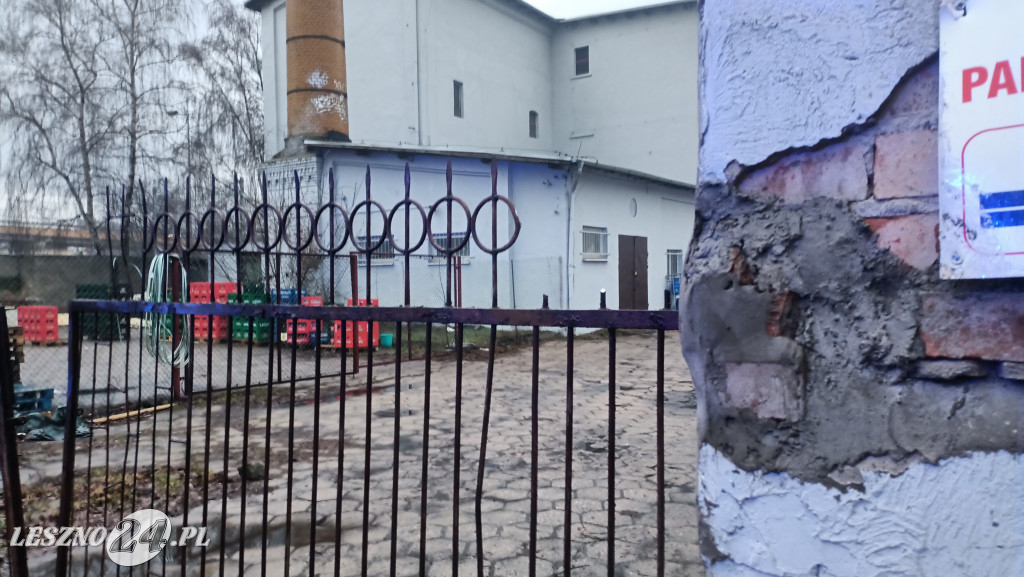 Akcja strażaków na Tamie Kolejowej w Lesznie