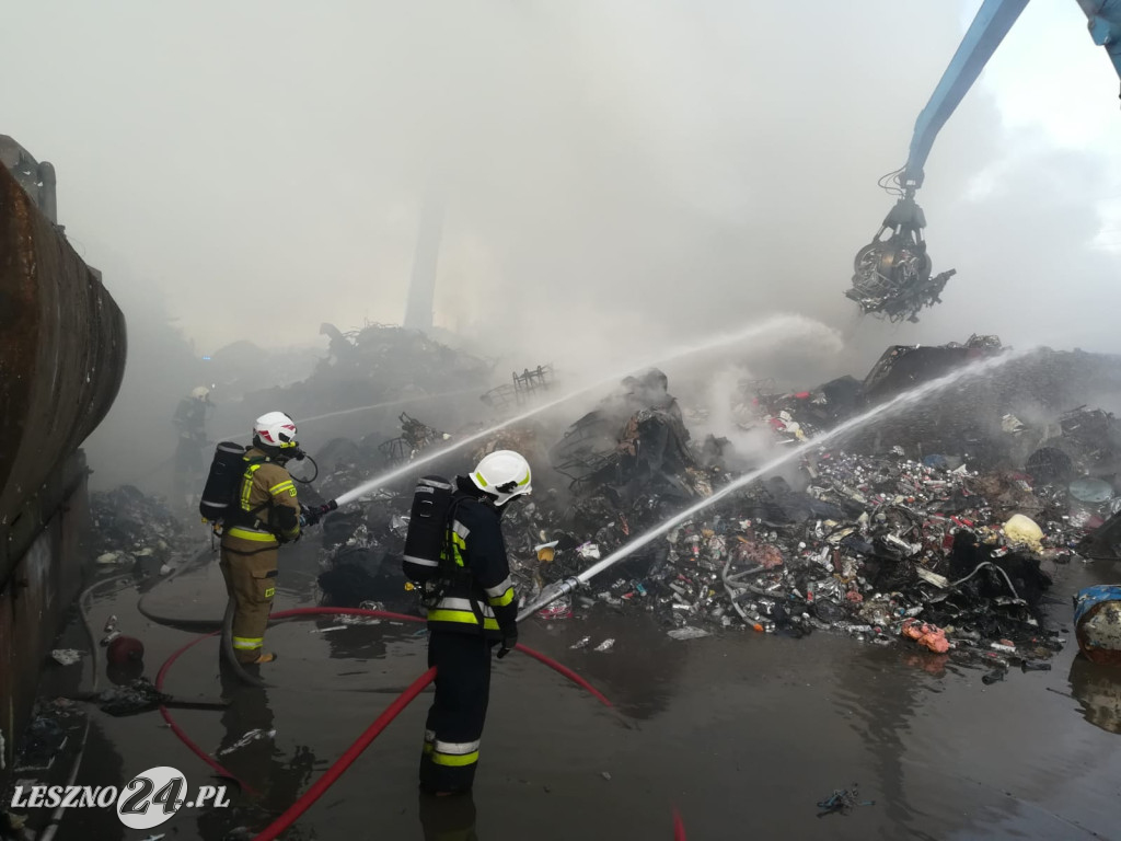 Kolejny pożar na składowisku odpadów