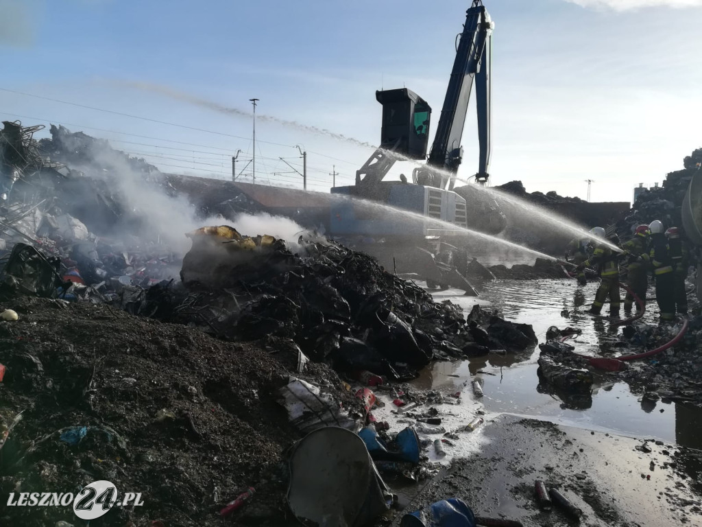 Kolejny pożar na składowisku odpadów