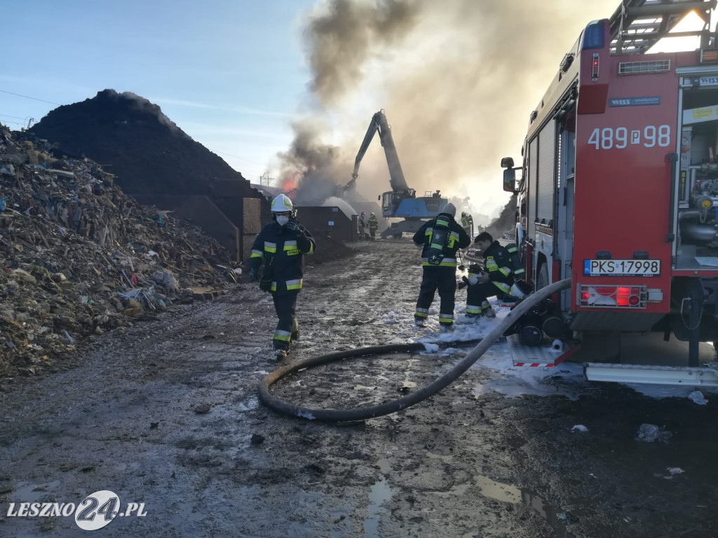 Kolejny pożar na składowisku odpadów