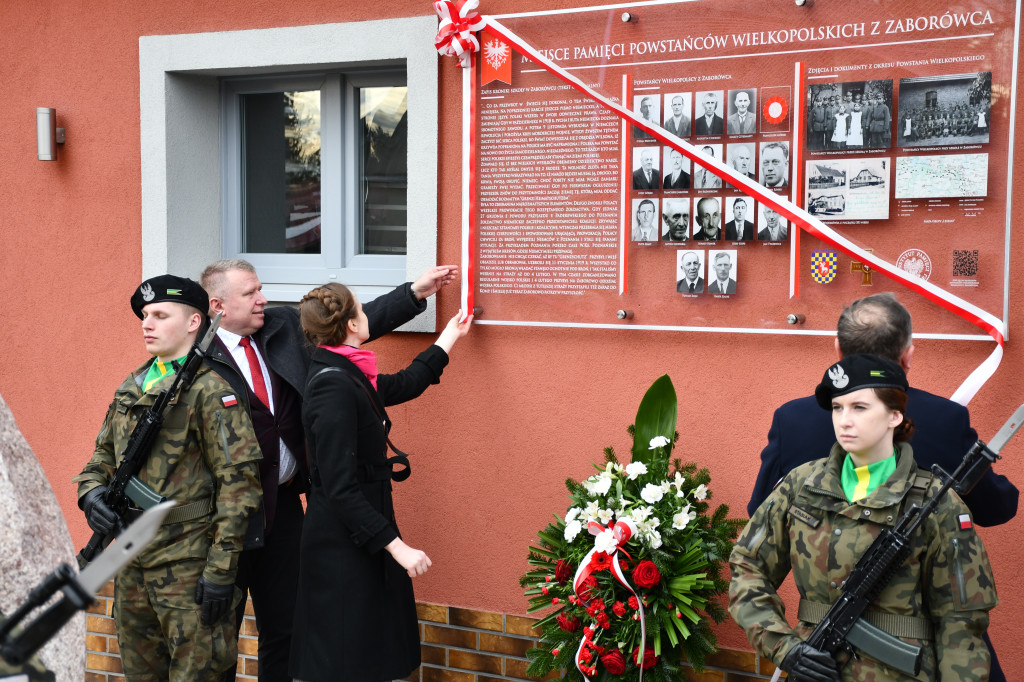 W Zaborówcu upamiętnili powstańców welkopolskich