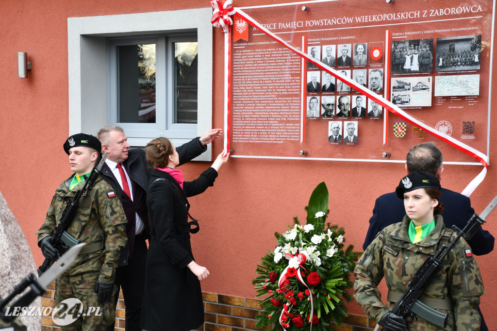 W Zaborówcu upamiętnili powstańców welkopolskich