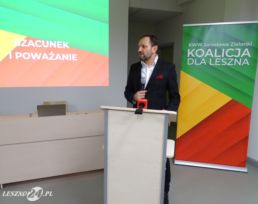 Jarosław Zielonka kandyduje na prezydenta