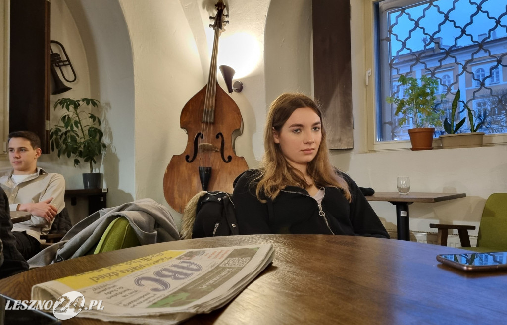 Młodzież rozmawiała o Lesznie i wyborach