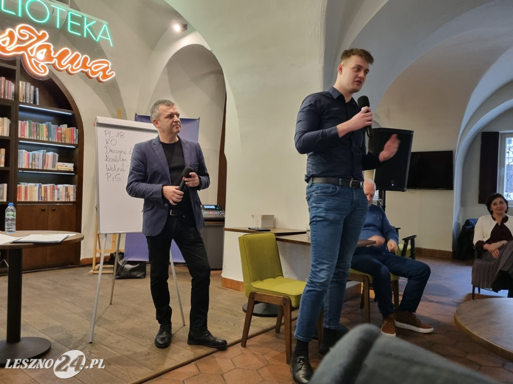Rozmowa o Lesznie i wyborach z seniorami