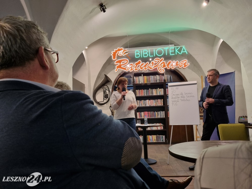 Rozmowa o Lesznie i wyborach z seniorami
