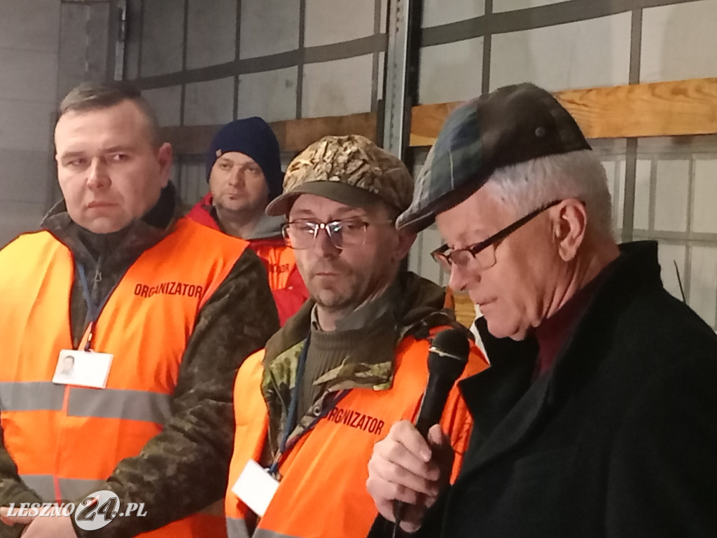 Nocne spotkanie na rolniczej blokadzie