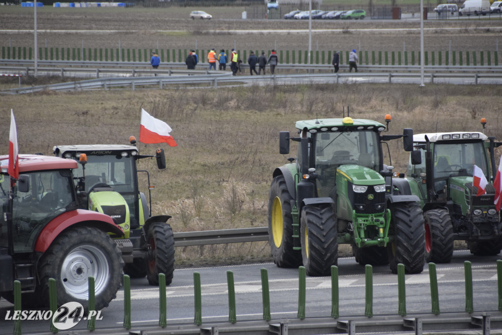 Zakończenie strajku rolniczego k. Leszna