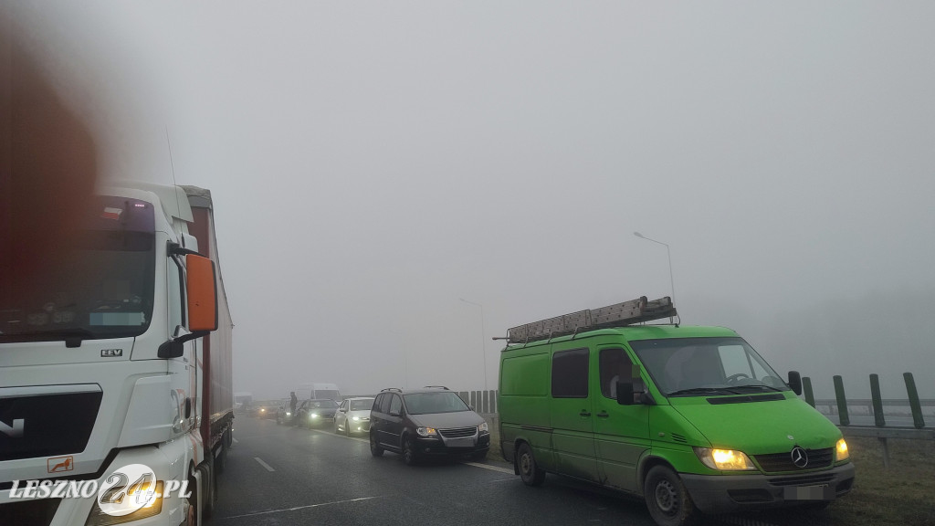 Wysyp wypadków i kolizji na ekspresówce