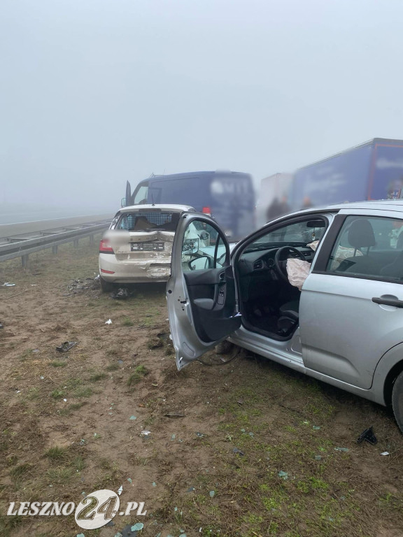 Wysyp wypadków i kolizji na ekspresówce