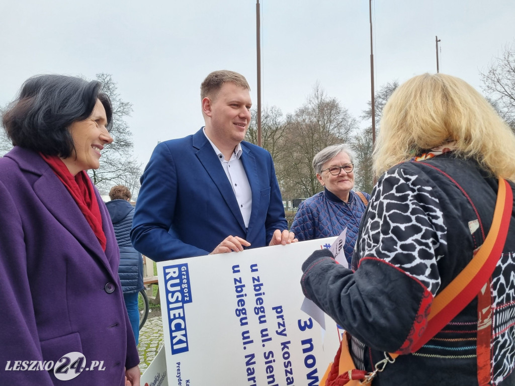 Konferencja prasowa KO Leszno