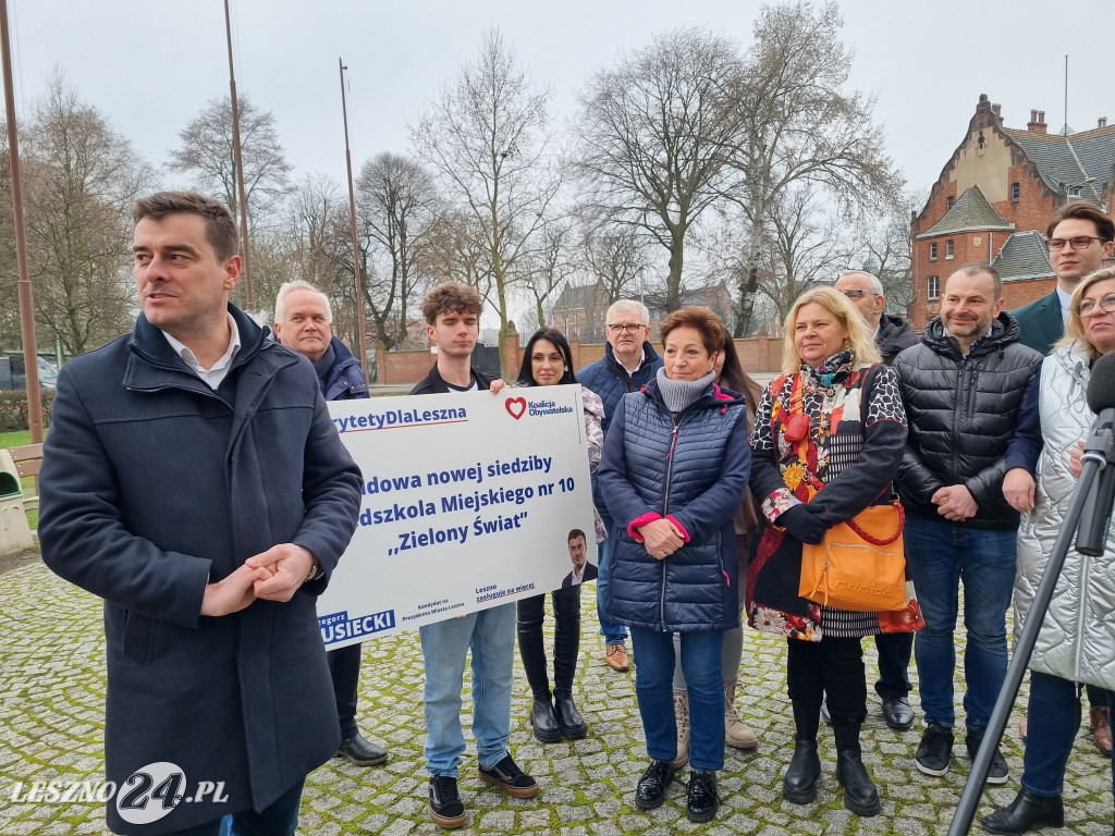 Konferencja prasowa KO Leszno
