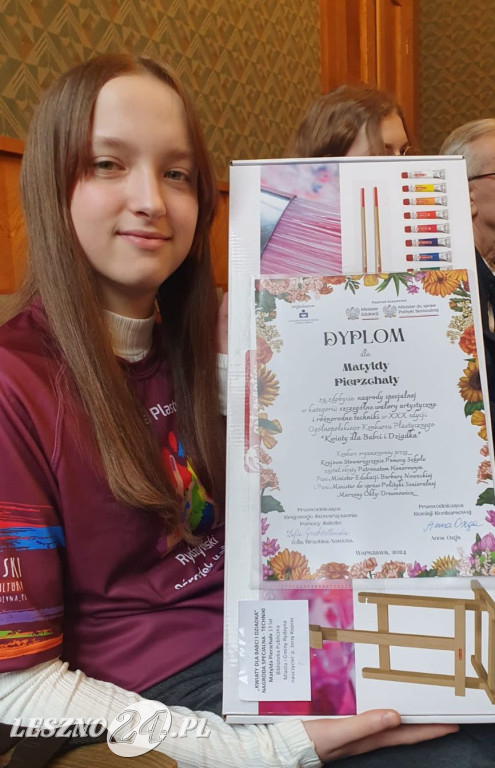 Nagrody dla sekcji plastycznej z Rydzyny