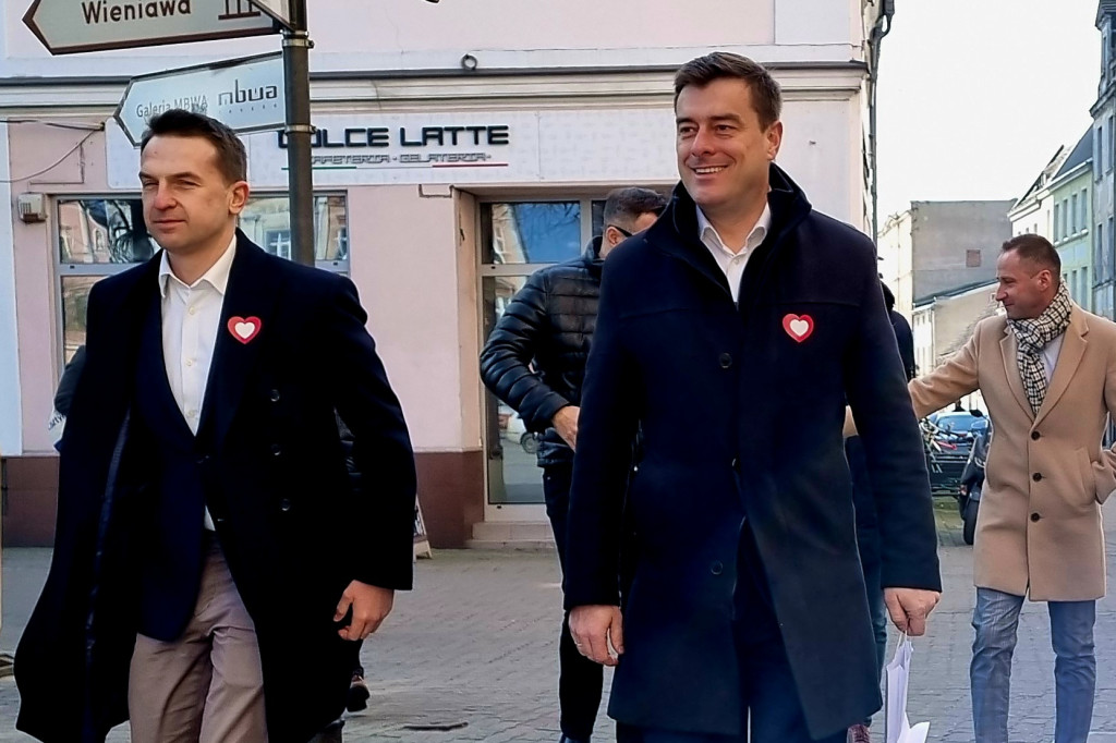 Minister w Lesznie