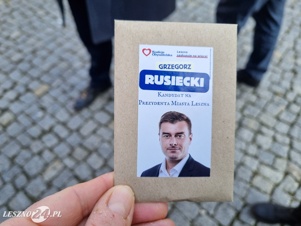 Minister w Lesznie