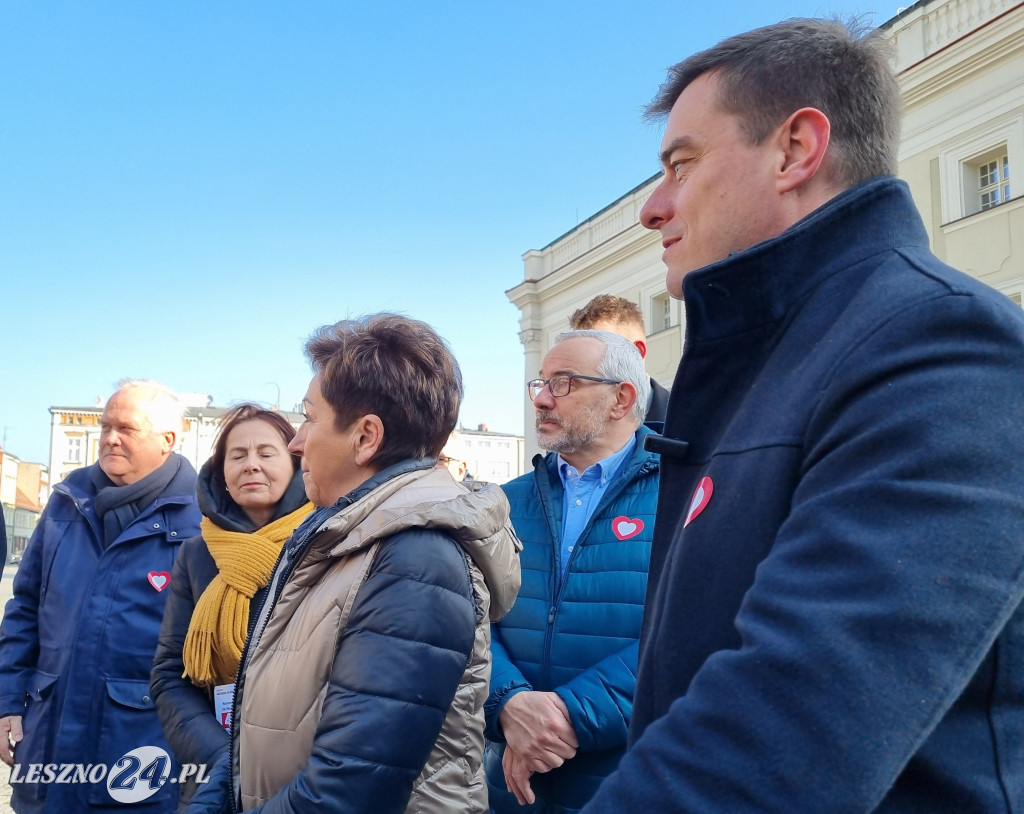 Minister w Lesznie