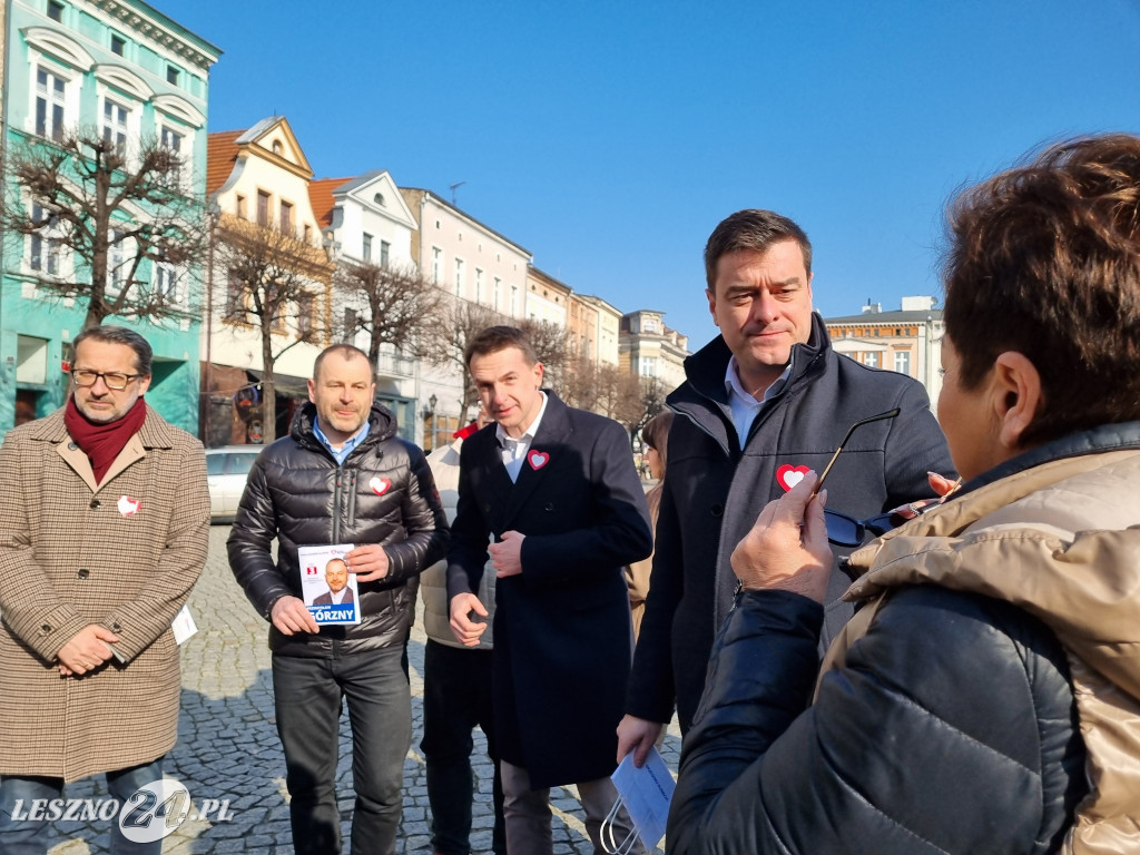 Minister w Lesznie