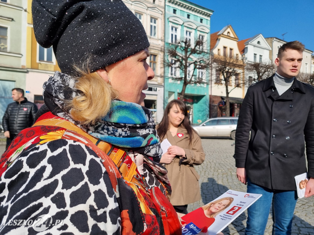 Minister w Lesznie