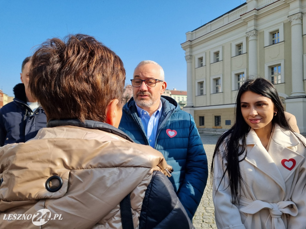 Minister w Lesznie