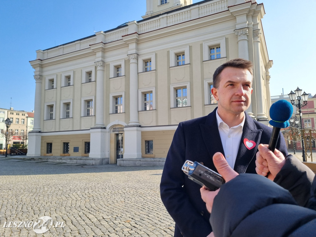 Minister w Lesznie
