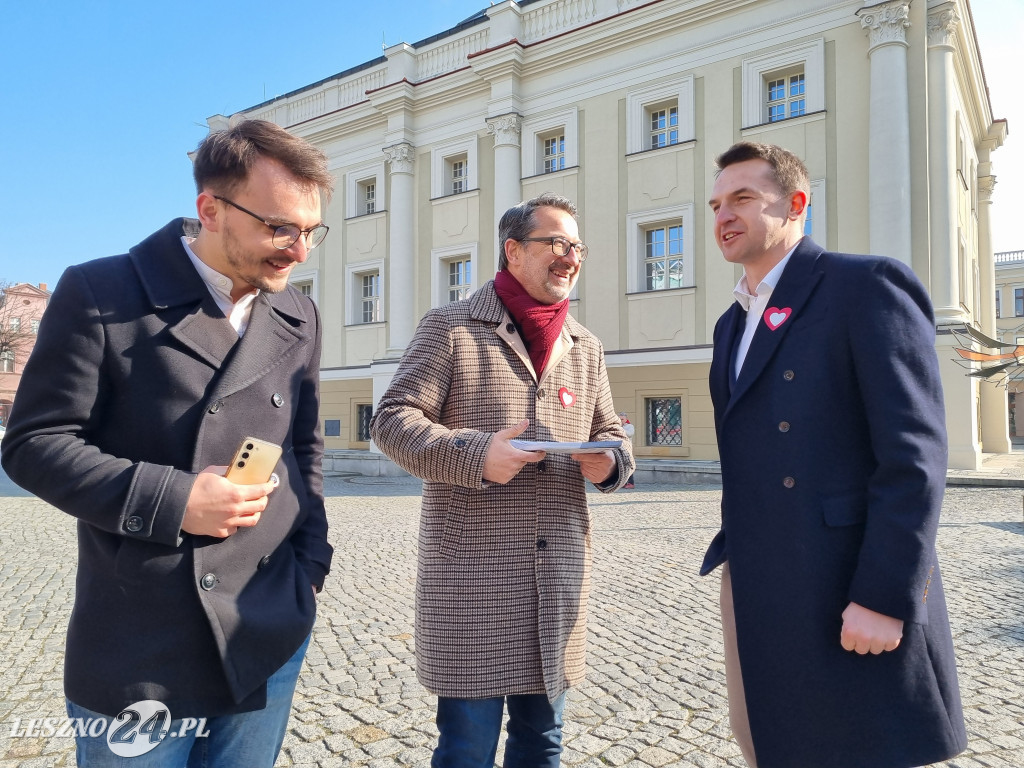 Minister w Lesznie