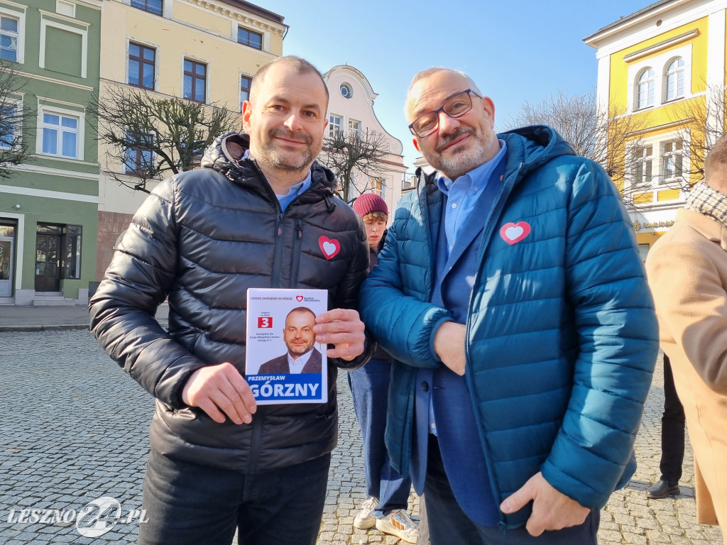 Minister w Lesznie