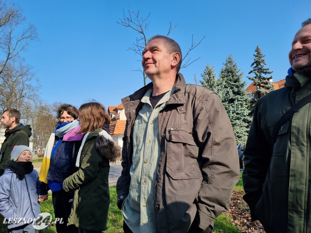 Symboliczne otwarcie skweru S. Kuźniaka