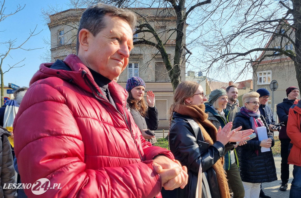 Symboliczne otwarcie skweru S. Kuźniaka