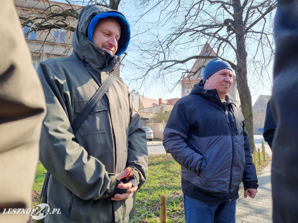 Symboliczne otwarcie skweru S. Kuźniaka
