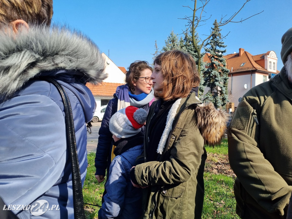 Symboliczne otwarcie skweru S. Kuźniaka