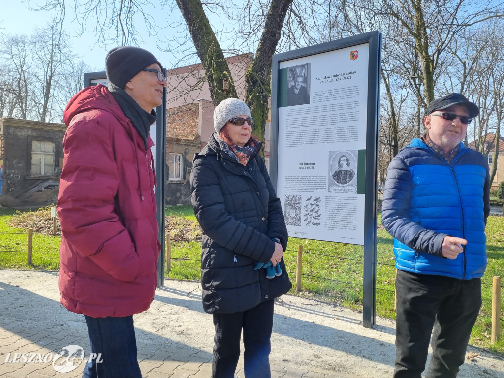 Symboliczne otwarcie skweru S. Kuźniaka