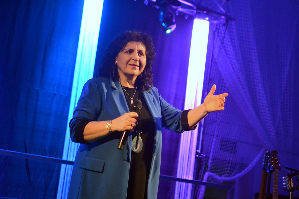Eleni zaśpiewała dla pań z gminy Krzemieniewo