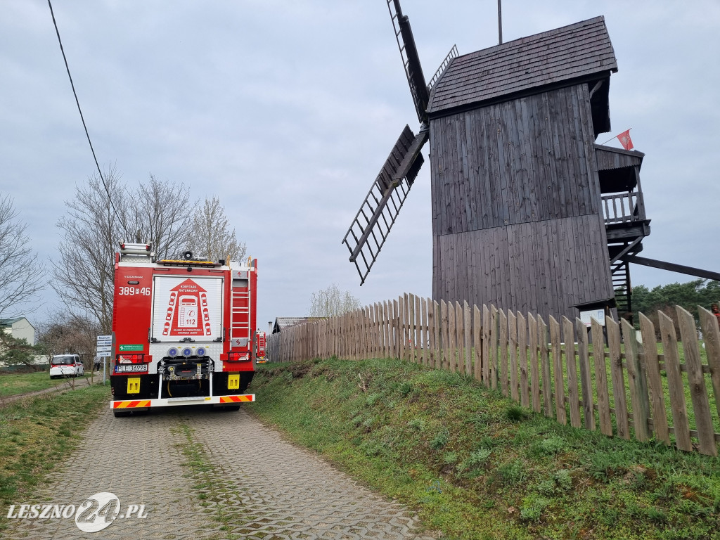 Pożar w muzeum w Osiecznej