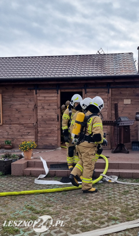 Pożar w muzeum w Osiecznej