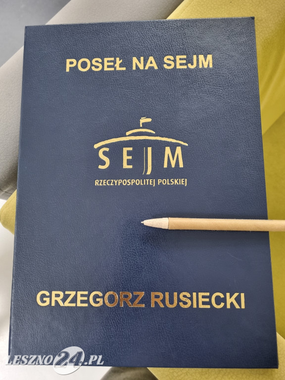 Minister edukacji w Lesznie